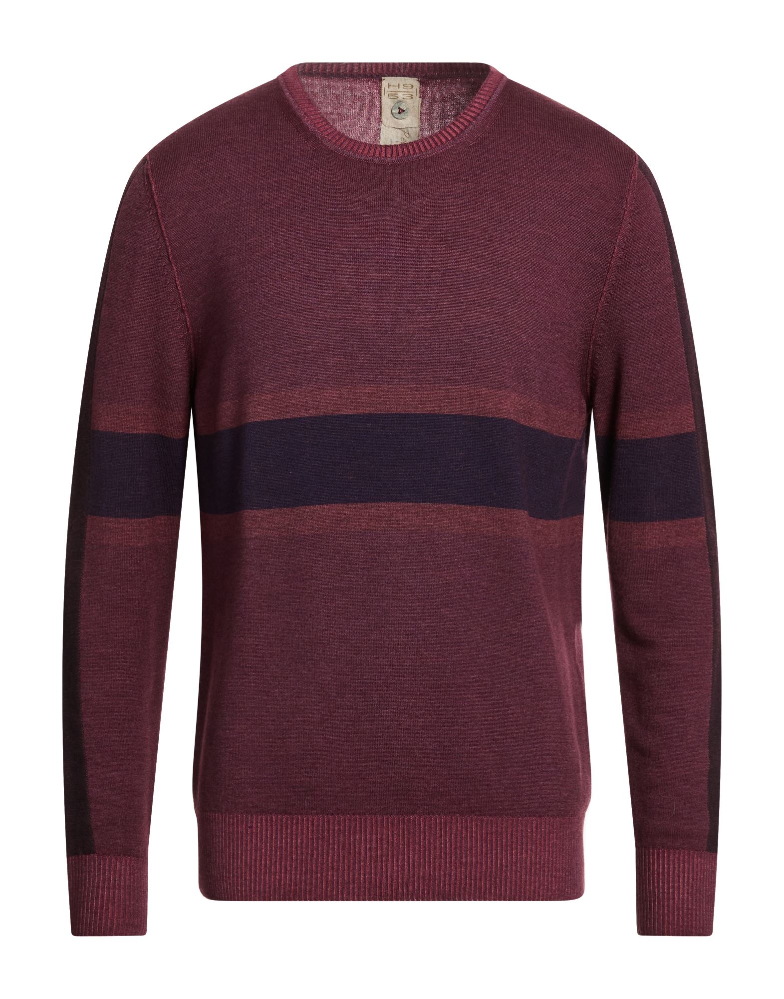H953 Pullover Herren Bordeaux von H953