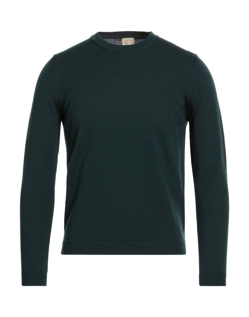 H953 Pullover Herren Dunkelgrün von H953