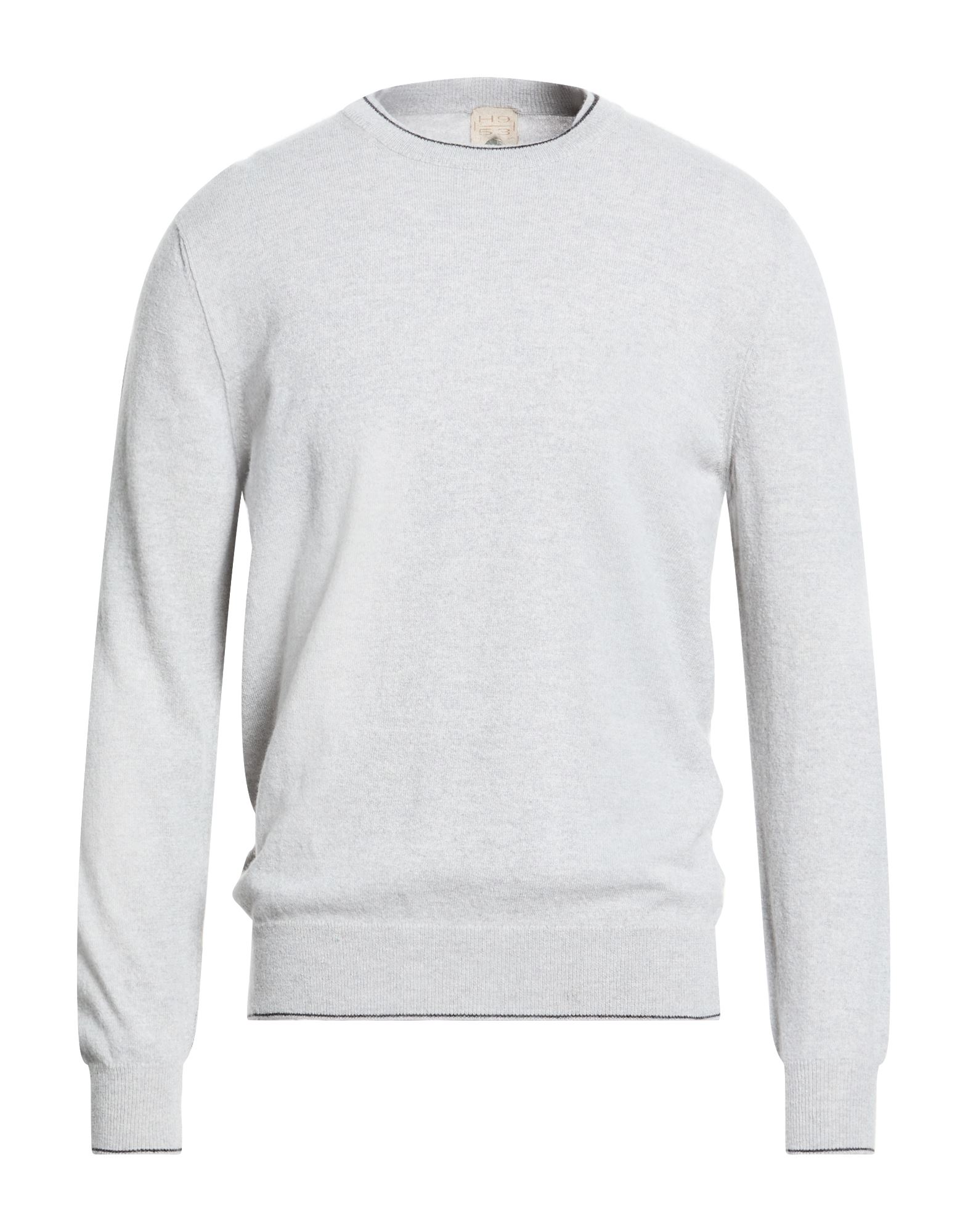 H953 Pullover Herren Hellgrau von H953