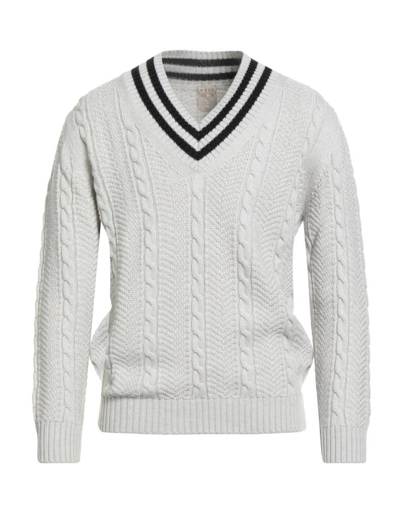 H953 Pullover Herren Hellgrau von H953