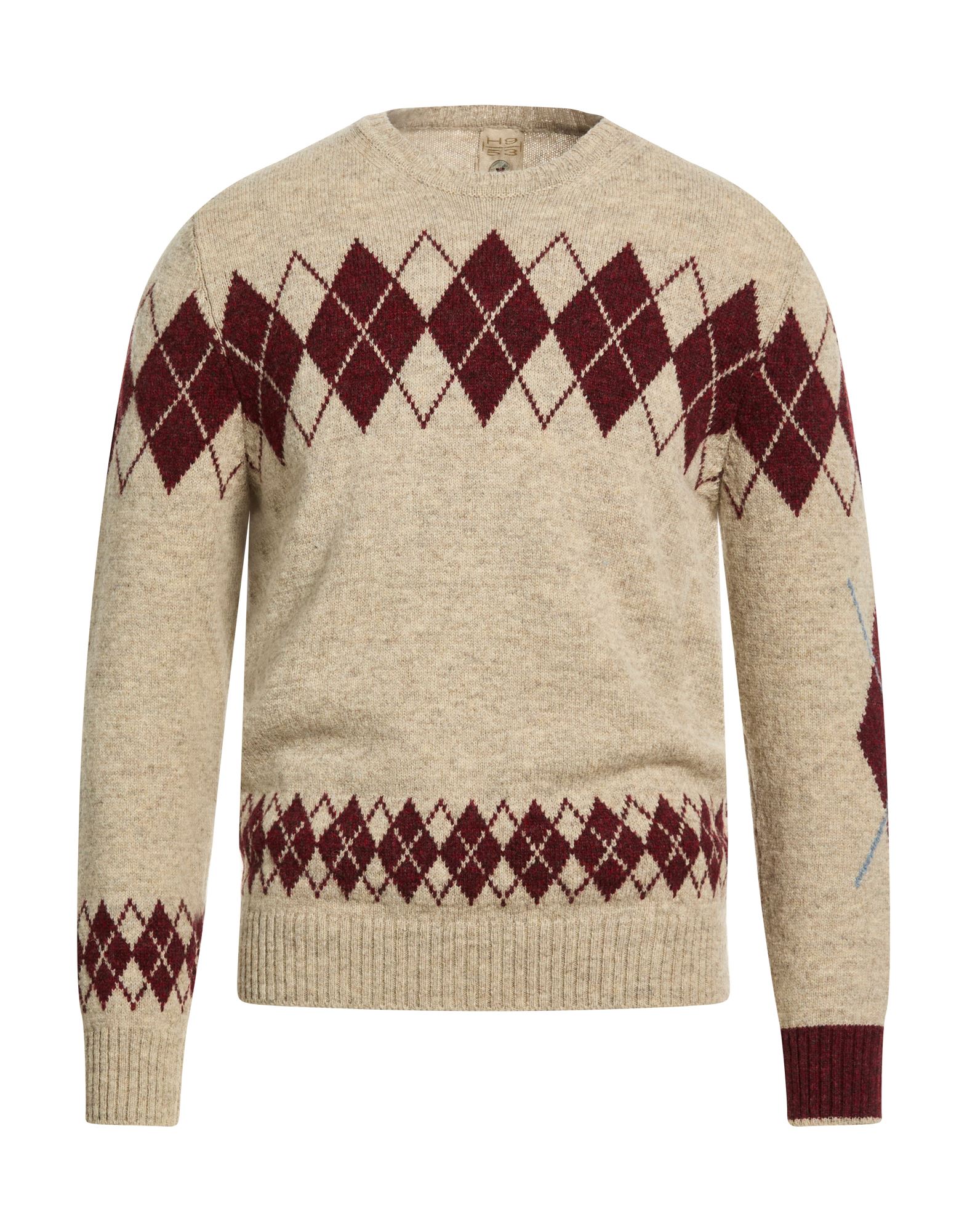 H953 Pullover Herren Hellgrau von H953