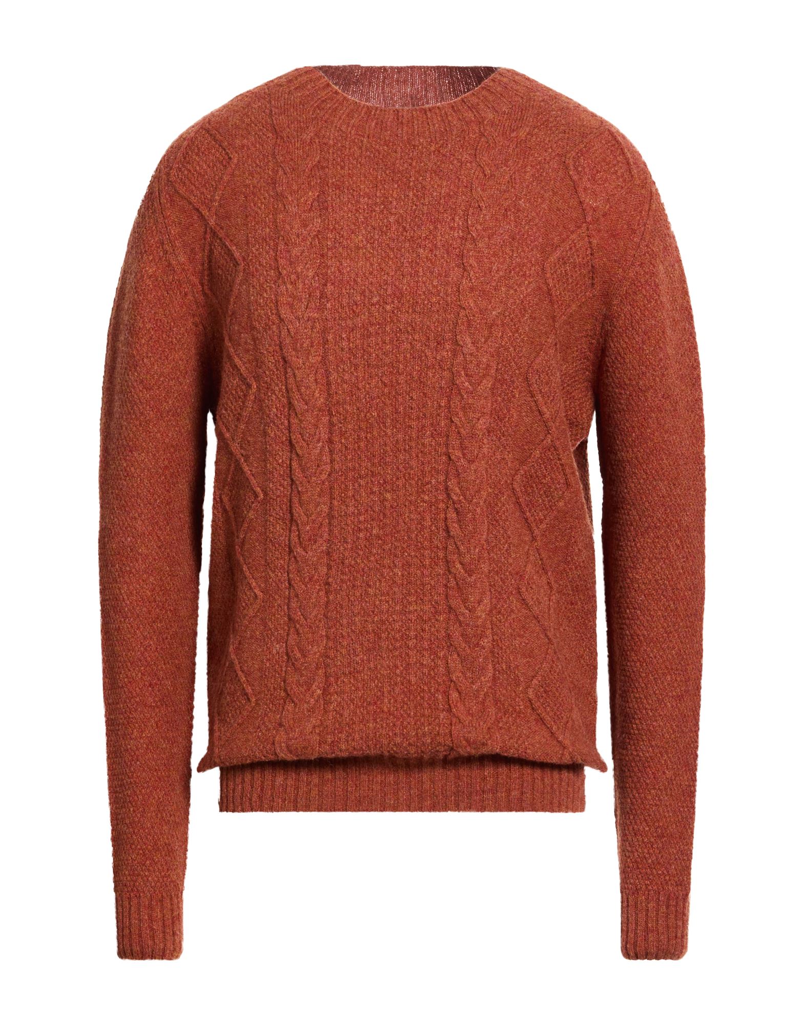 H953 Pullover Herren Rostrot von H953