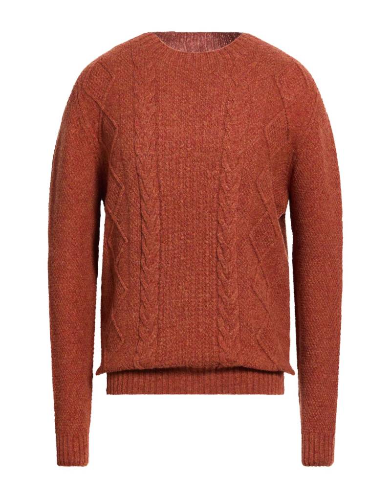 H953 Pullover Herren Rostrot von H953