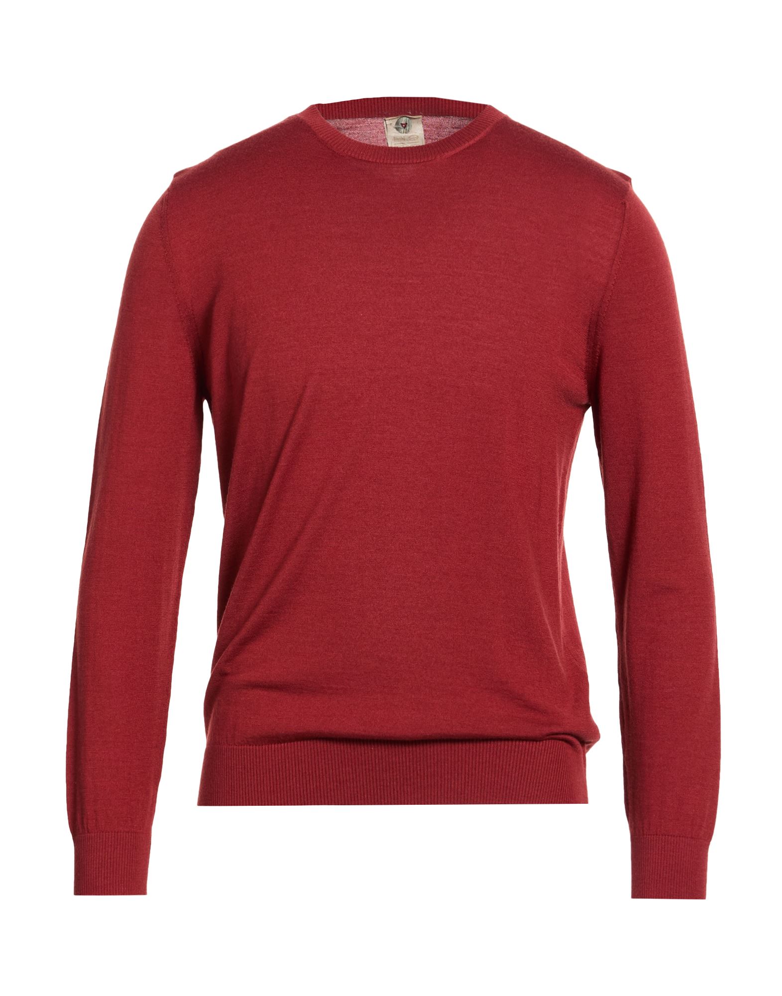 H953 Pullover Herren Ziegelrot von H953