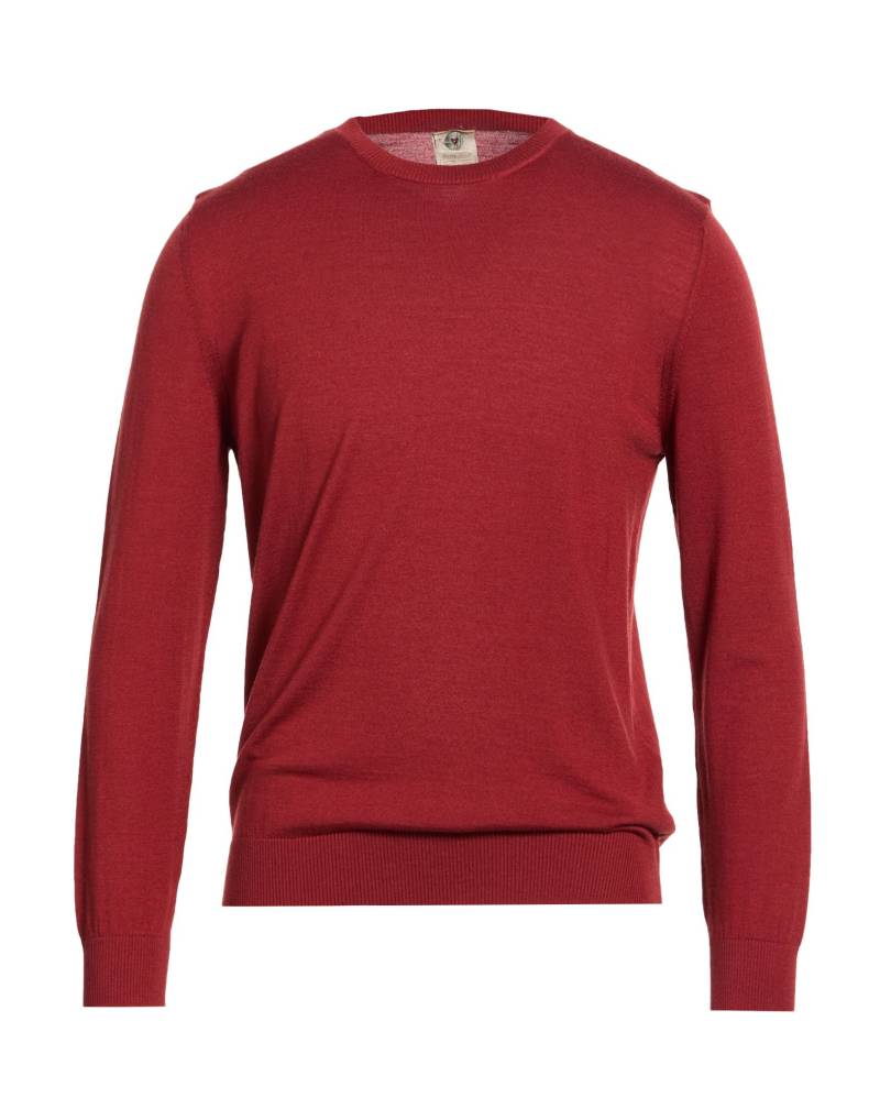 H953 Pullover Herren Ziegelrot von H953