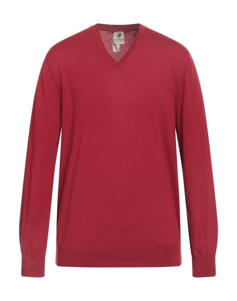 H953 Pullover Herren Ziegelrot von H953