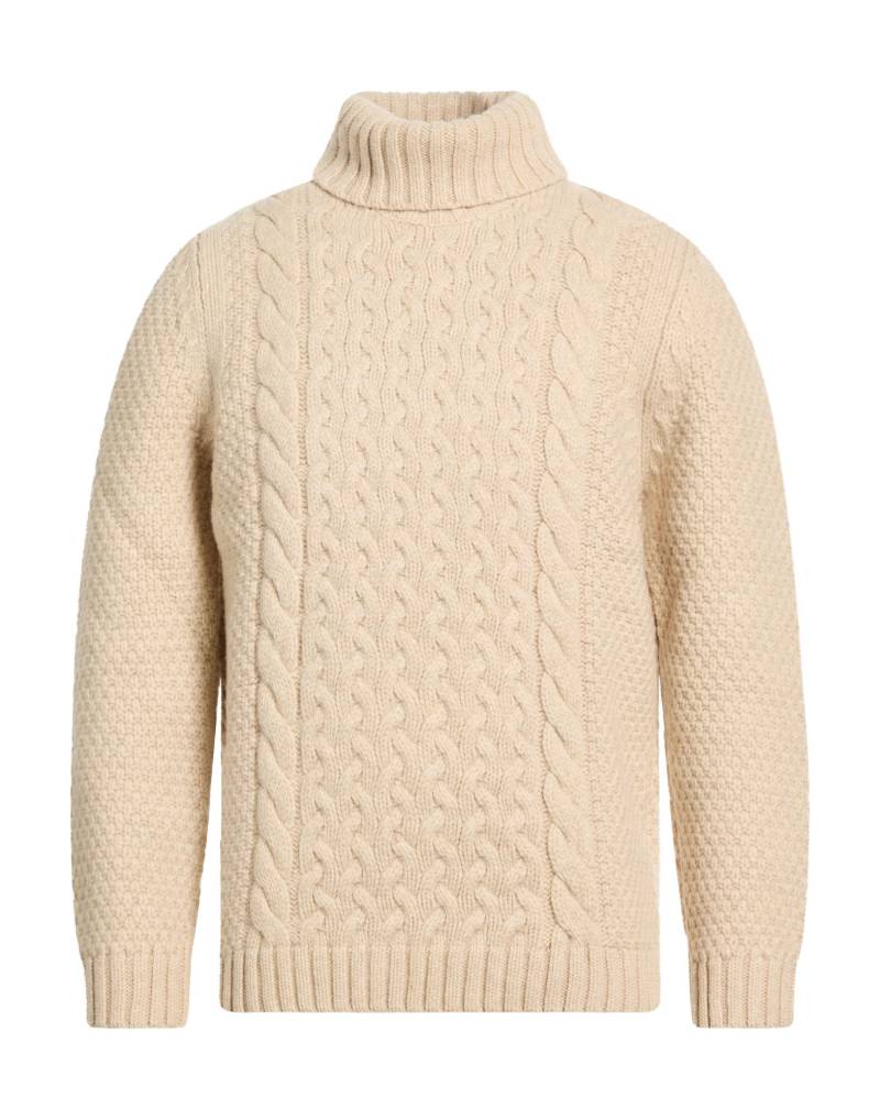 H953 Rollkragenpullover Herren Beige von H953