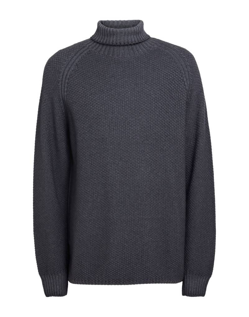 H953 Rollkragenpullover Herren Blei von H953