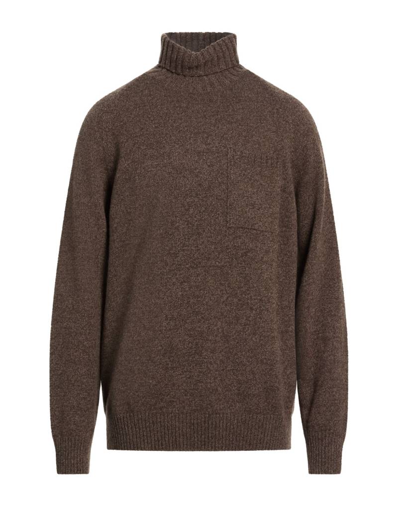 H953 Rollkragenpullover Herren Dunkelbraun von H953