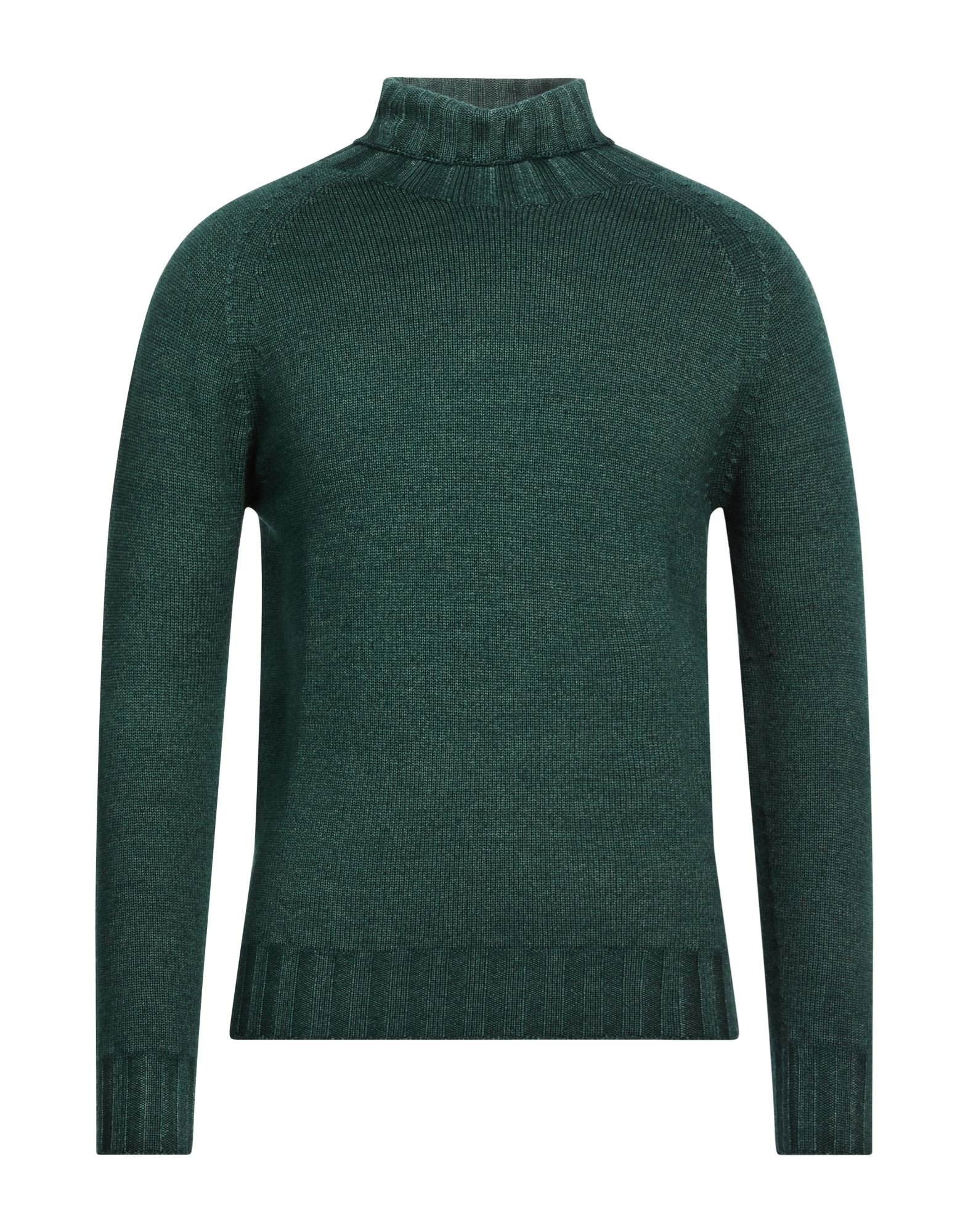 H953 Rollkragenpullover Herren Dunkelgrün von H953