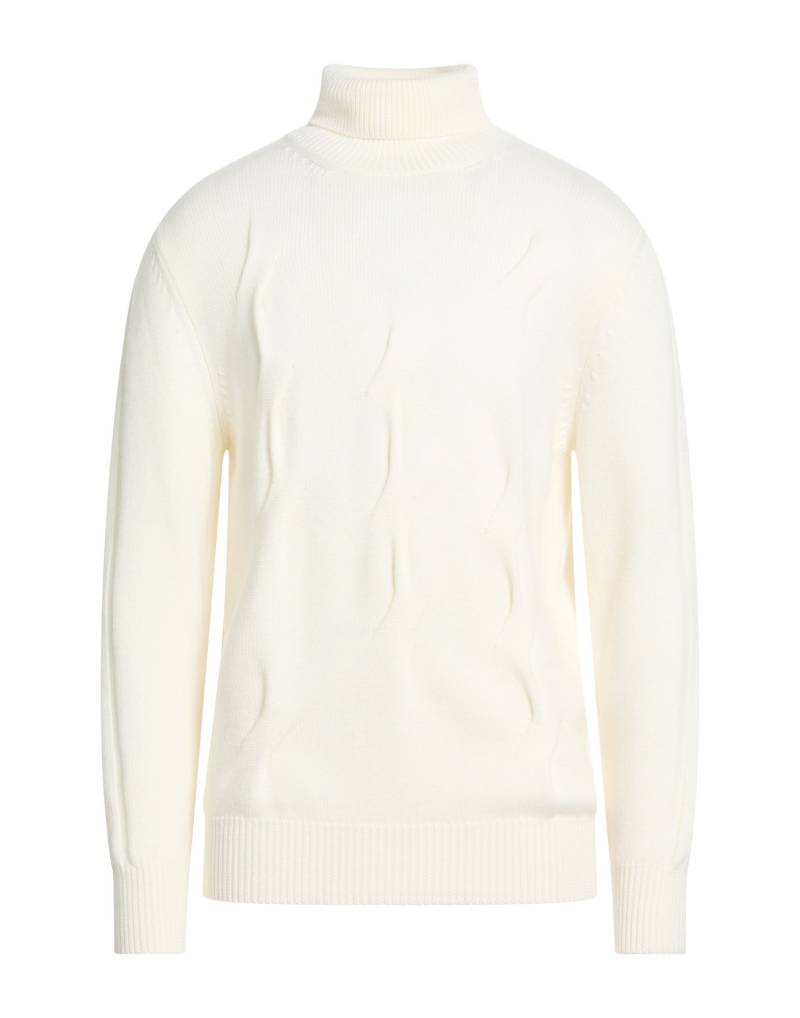 H953 Rollkragenpullover Herren Elfenbein von H953