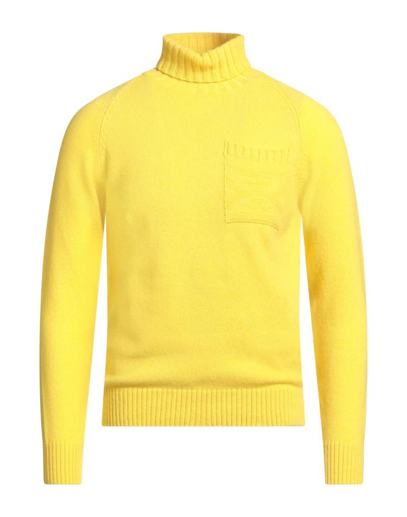 H953 Rollkragenpullover Herren Gelb von H953