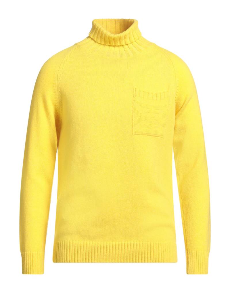 H953 Rollkragenpullover Herren Gelb von H953