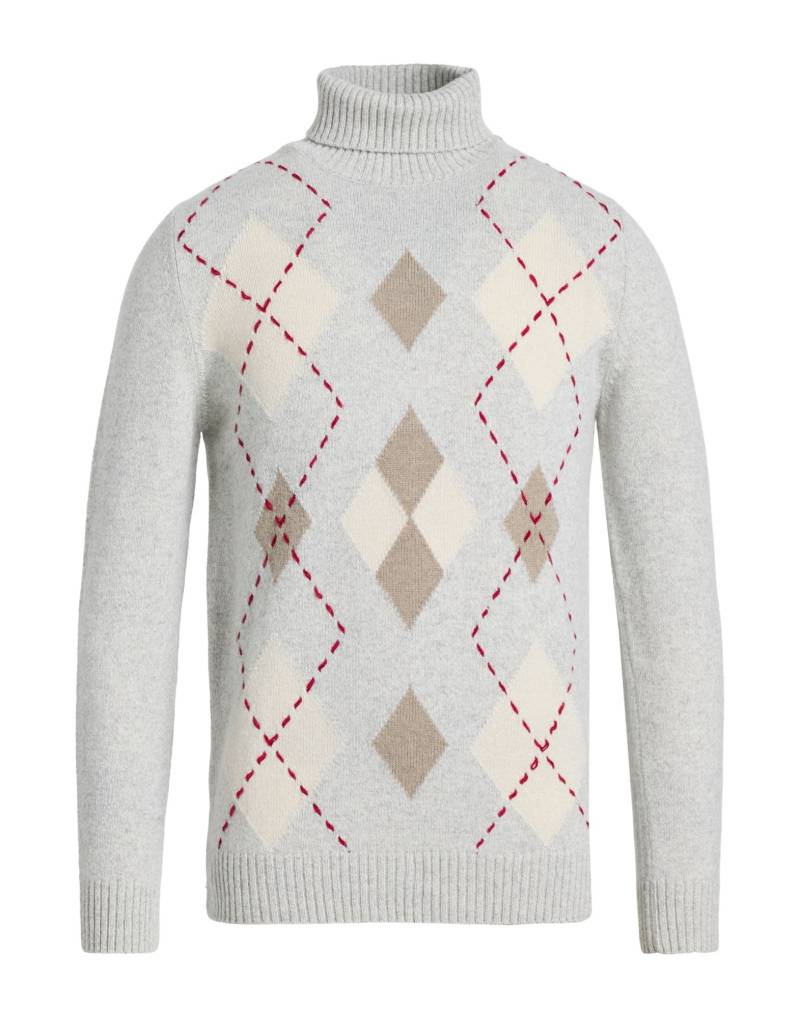 H953 Rollkragenpullover Herren Grau von H953