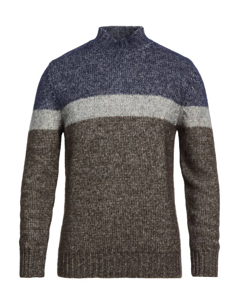 H953 Rollkragenpullover Herren Grau von H953