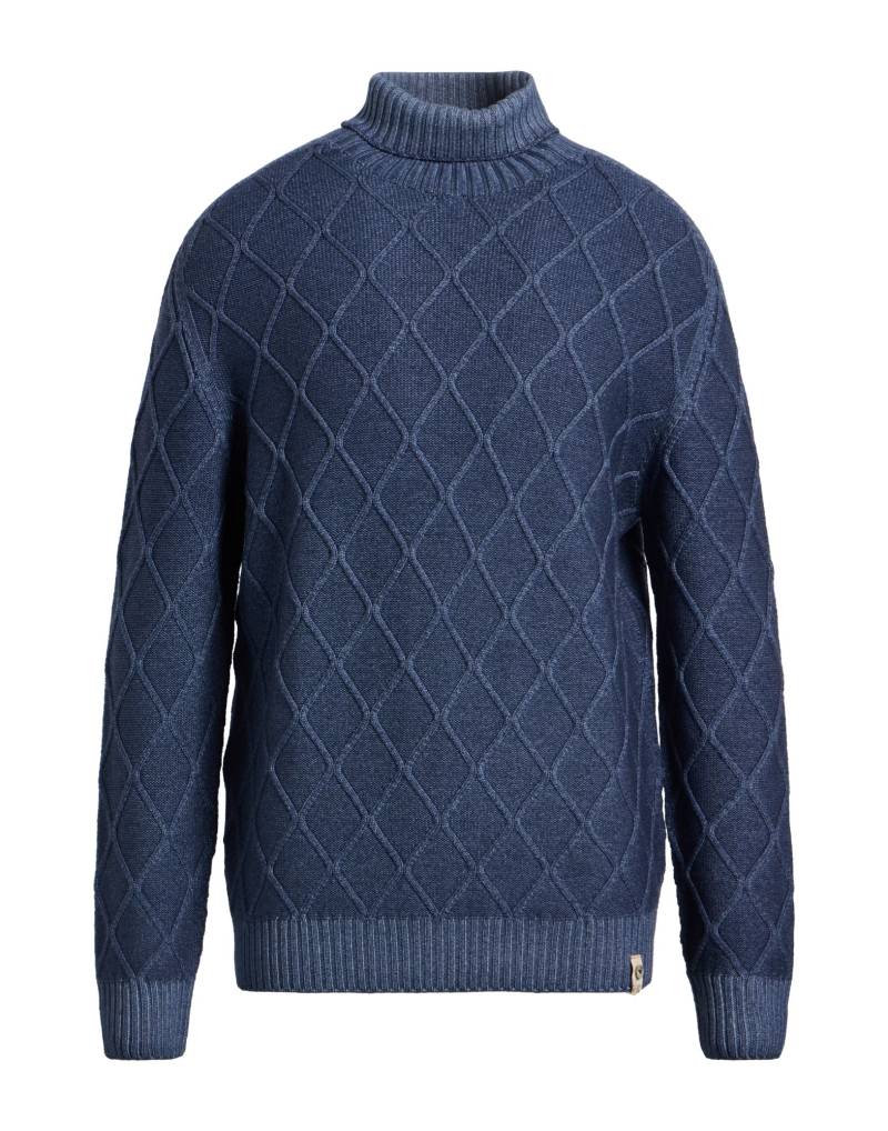 H953 Rollkragenpullover Herren Marineblau von H953
