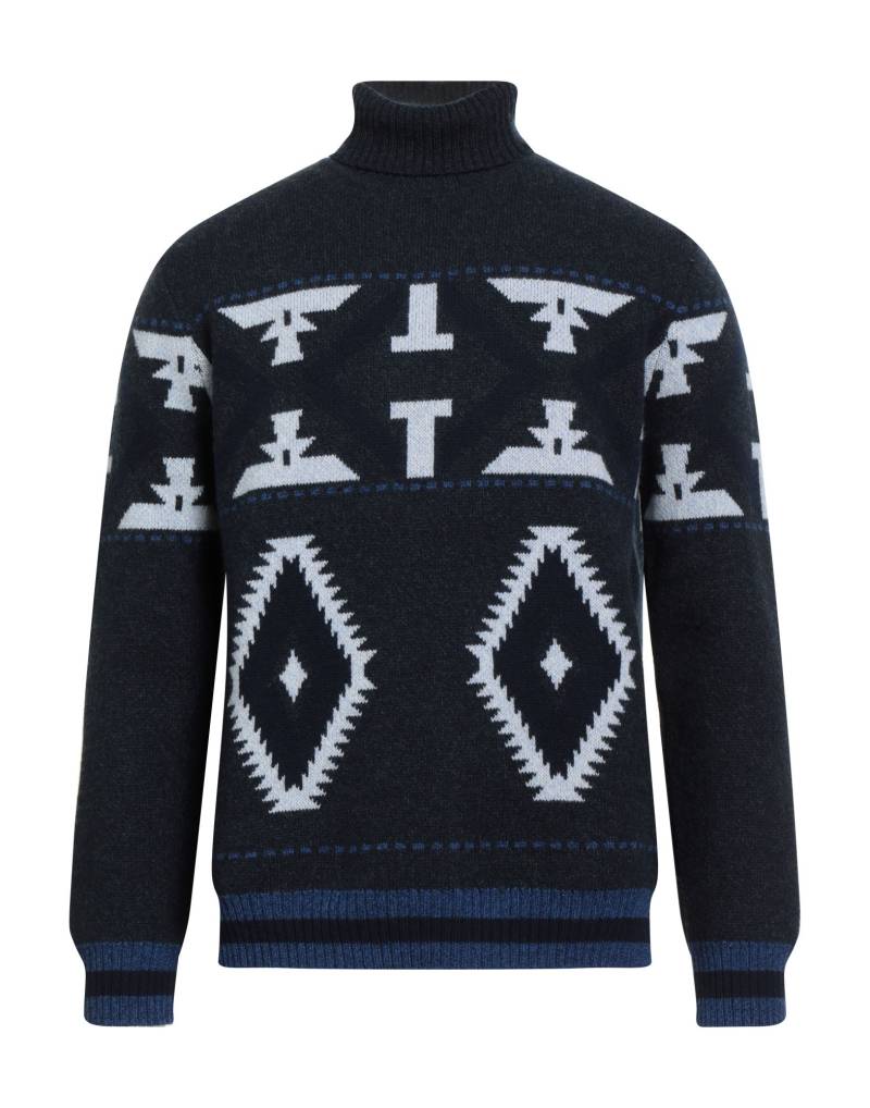 H953 Rollkragenpullover Herren Nachtblau von H953