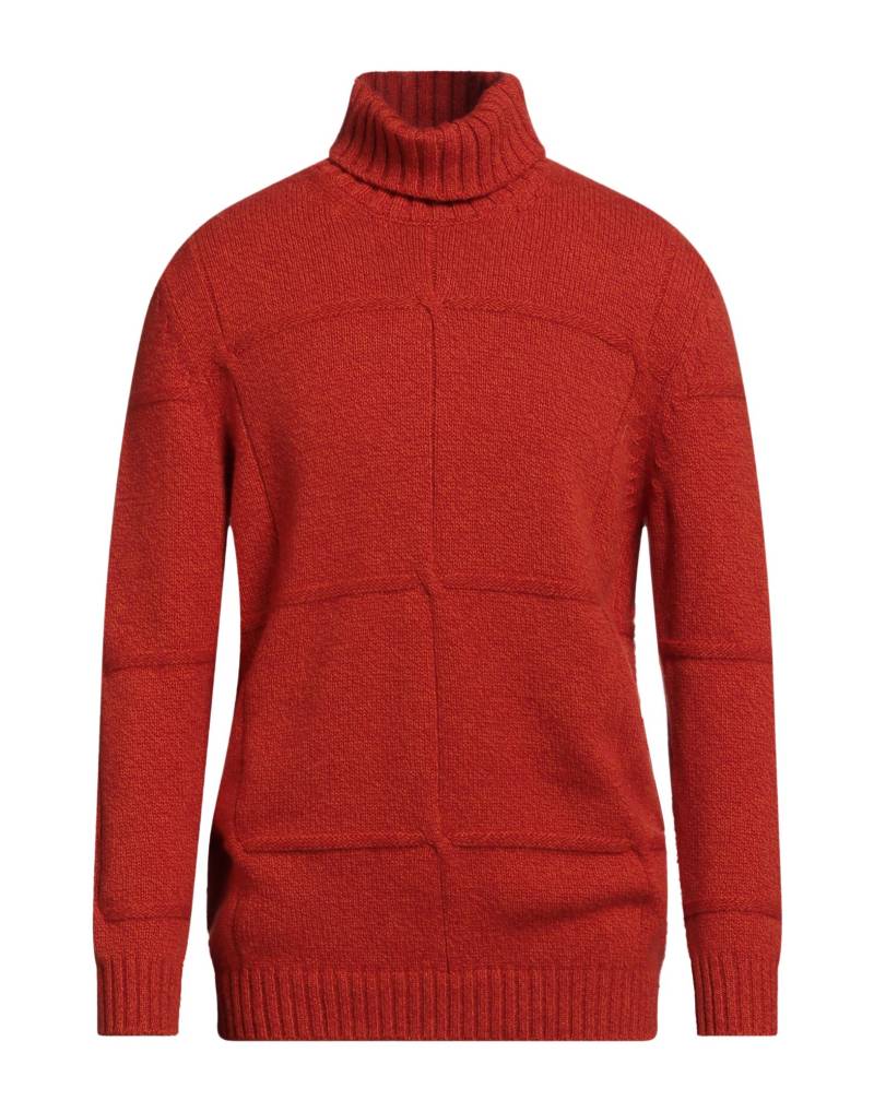 H953 Rollkragenpullover Herren Orange von H953