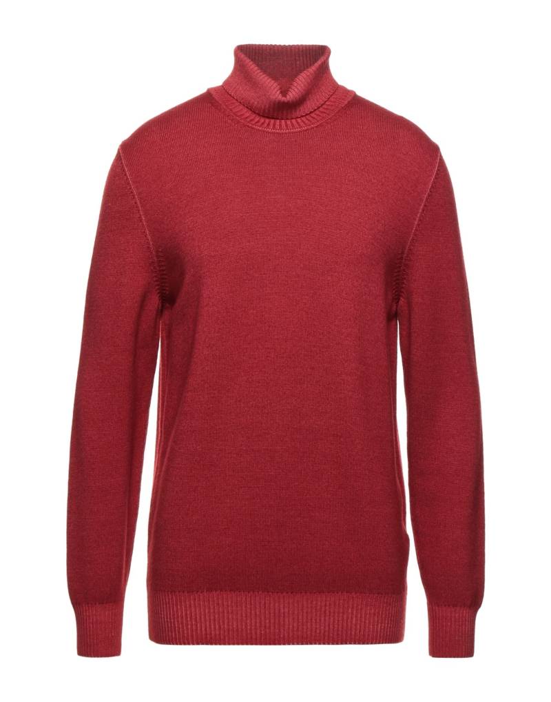 H953 Rollkragenpullover Herren Rot von H953