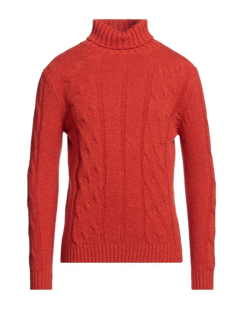 H953 Rollkragenpullover Herren Rot von H953