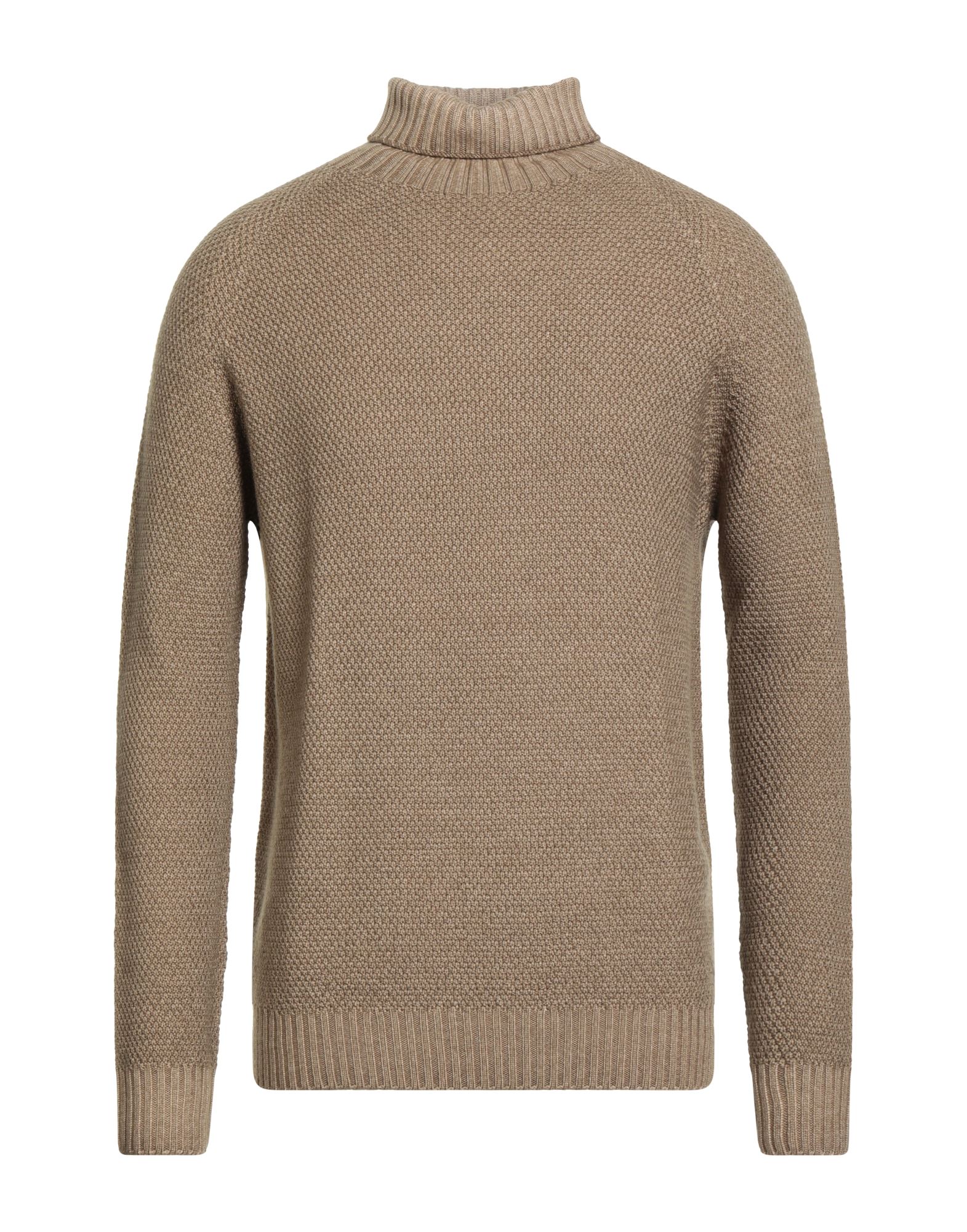 H953 Rollkragenpullover Herren Sand von H953
