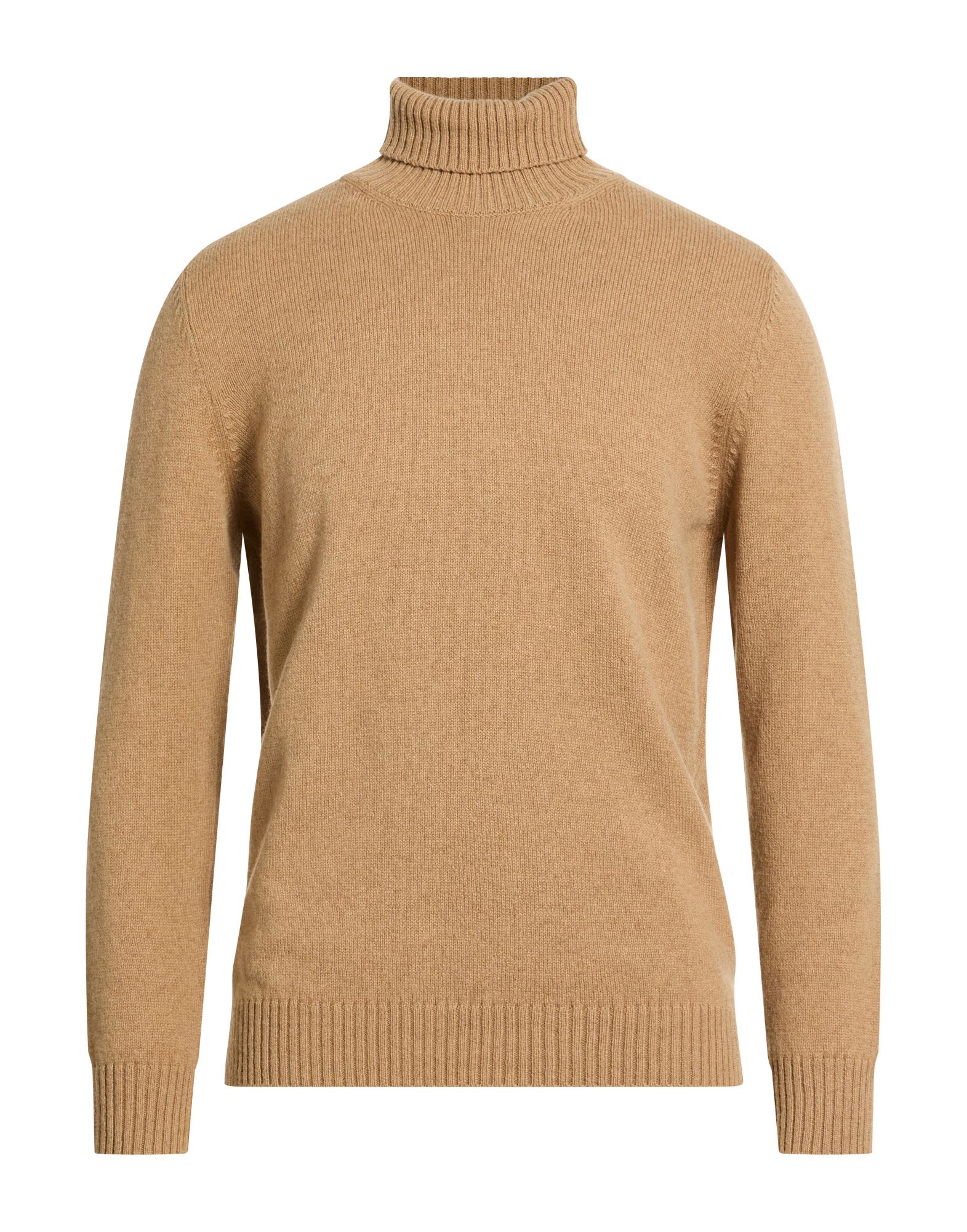 H953 Rollkragenpullover Herren Sand von H953