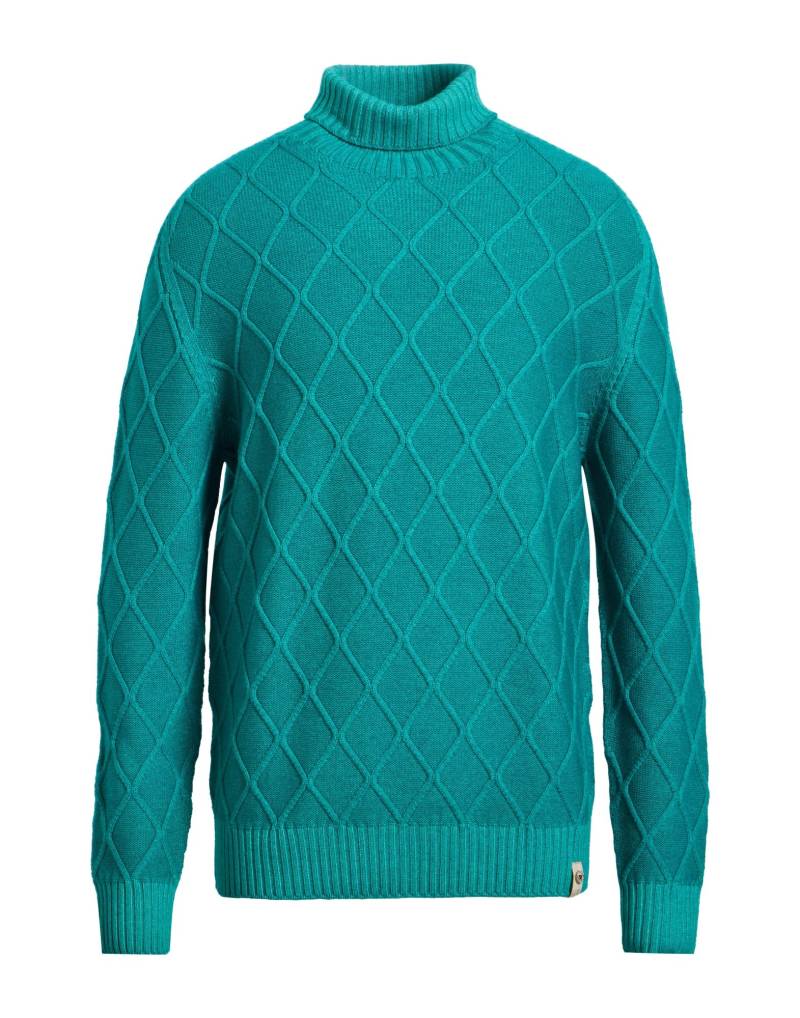 H953 Rollkragenpullover Herren Smaragdgrün von H953