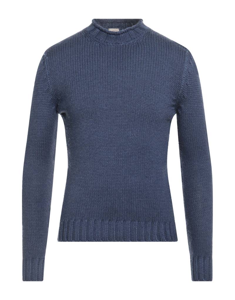H953 Rollkragenpullover Herren Taubenblau von H953