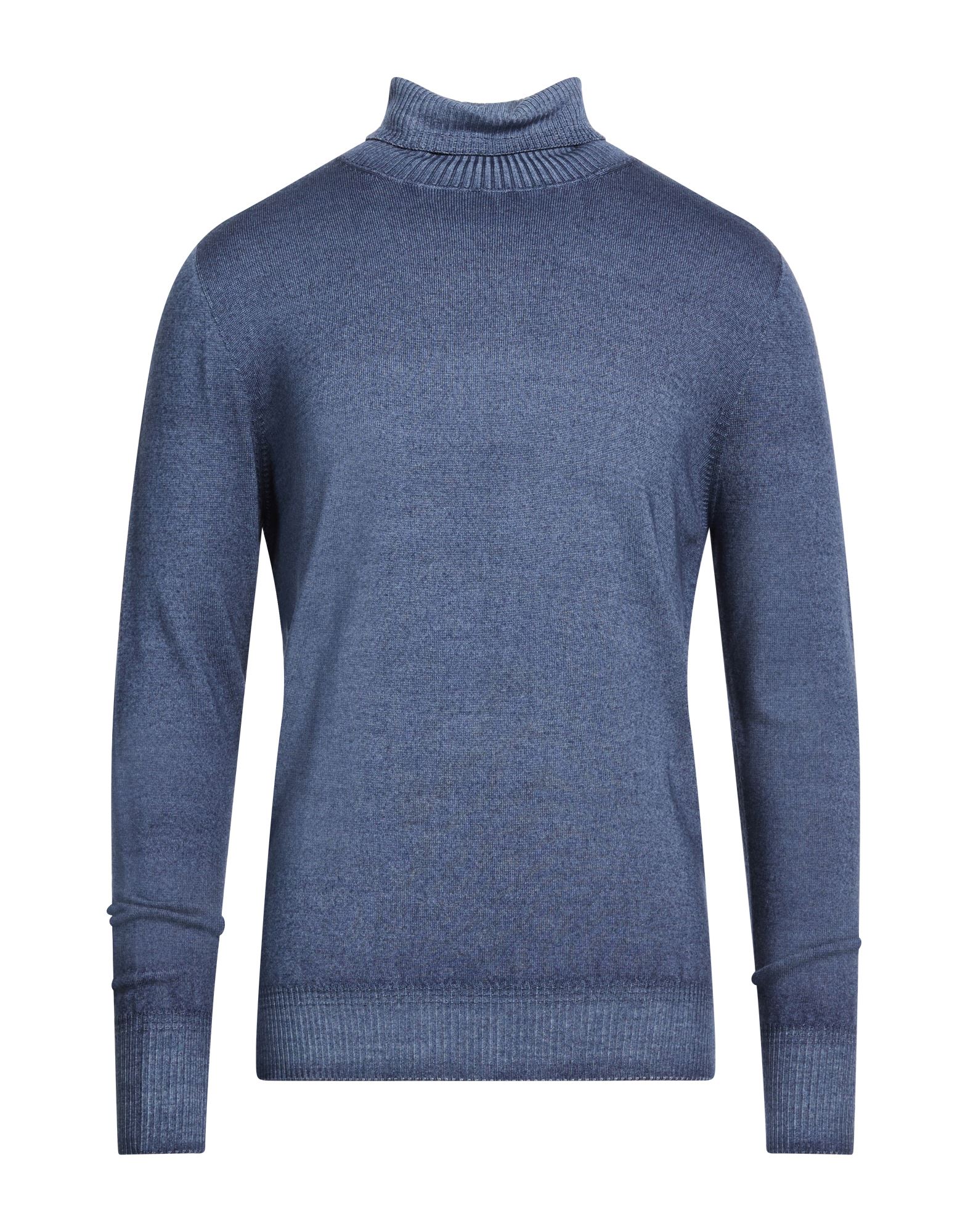 H953 Rollkragenpullover Herren Taubenblau von H953