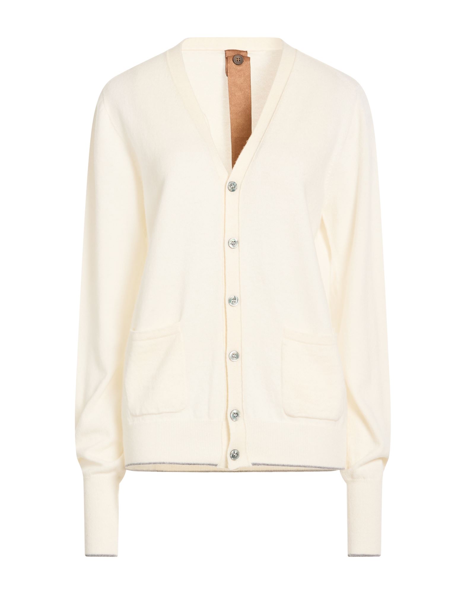 H953 Strickjacke Damen Elfenbein von H953