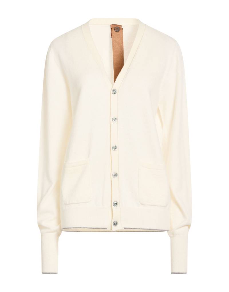 H953 Strickjacke Damen Elfenbein von H953