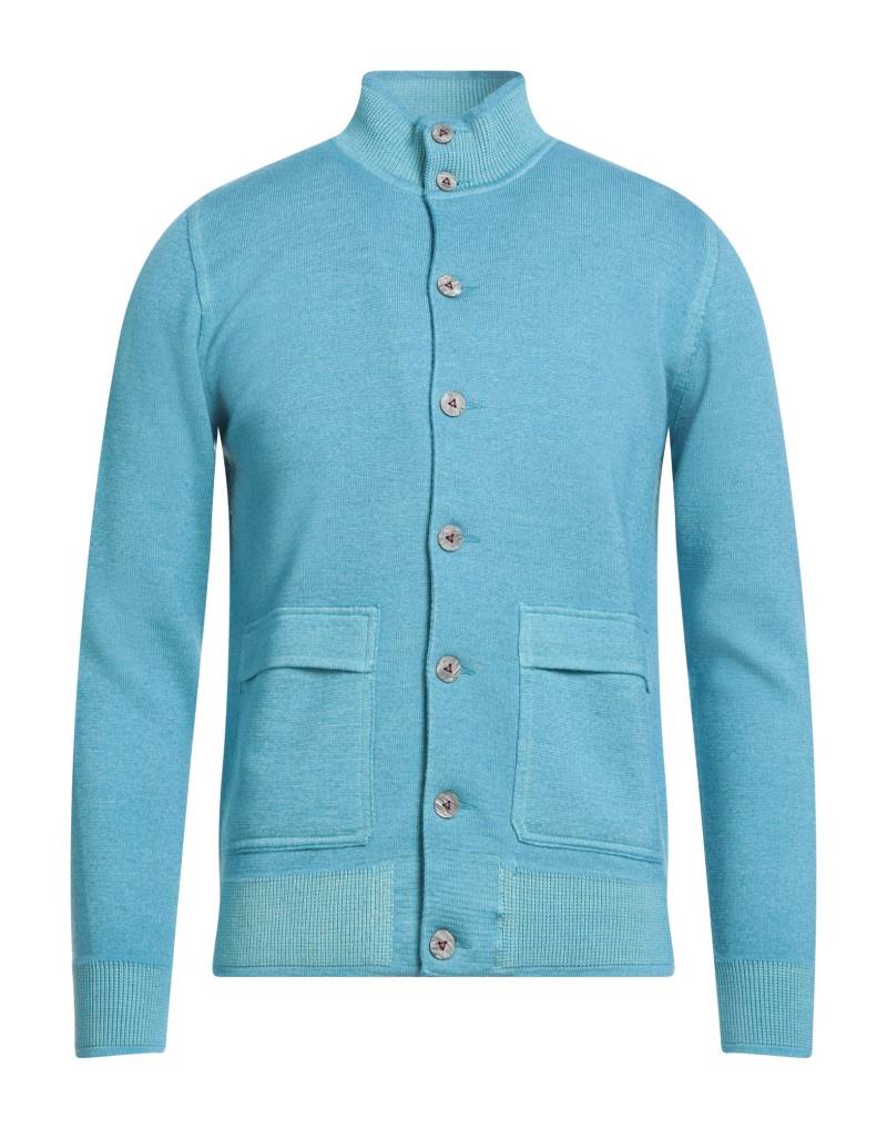 H953 Strickjacke Herren Azurblau H953 Strickjacke Herren Azurblau von H953
