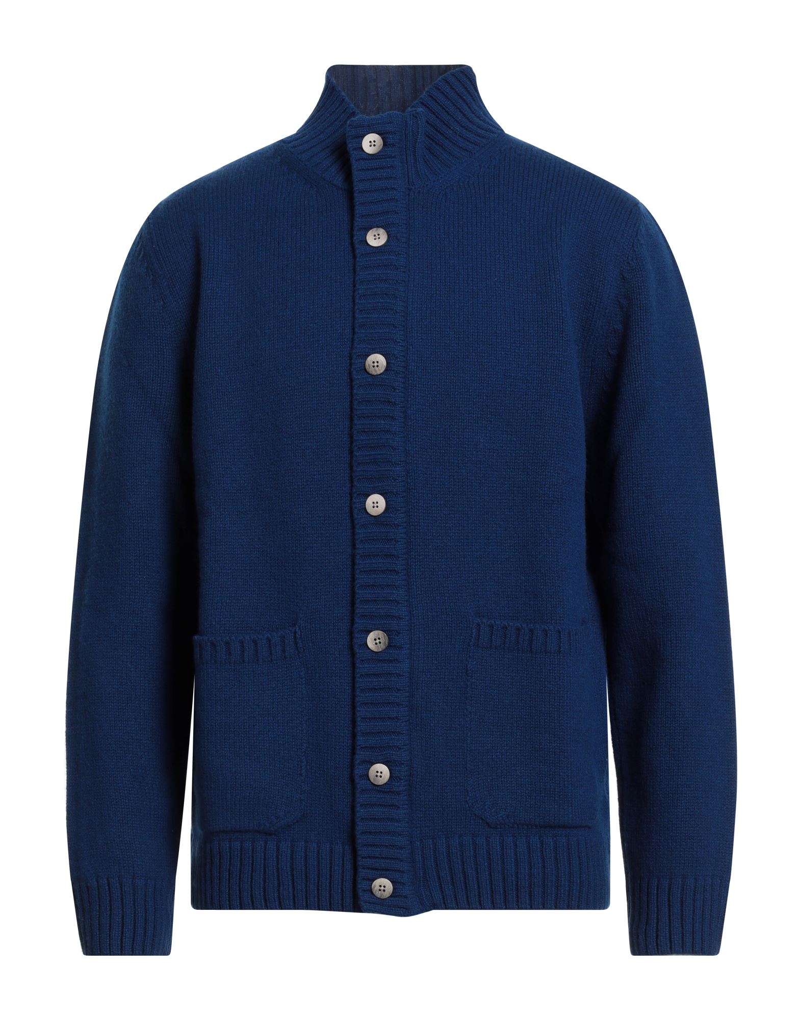 H953 Strickjacke Herren Blau von H953