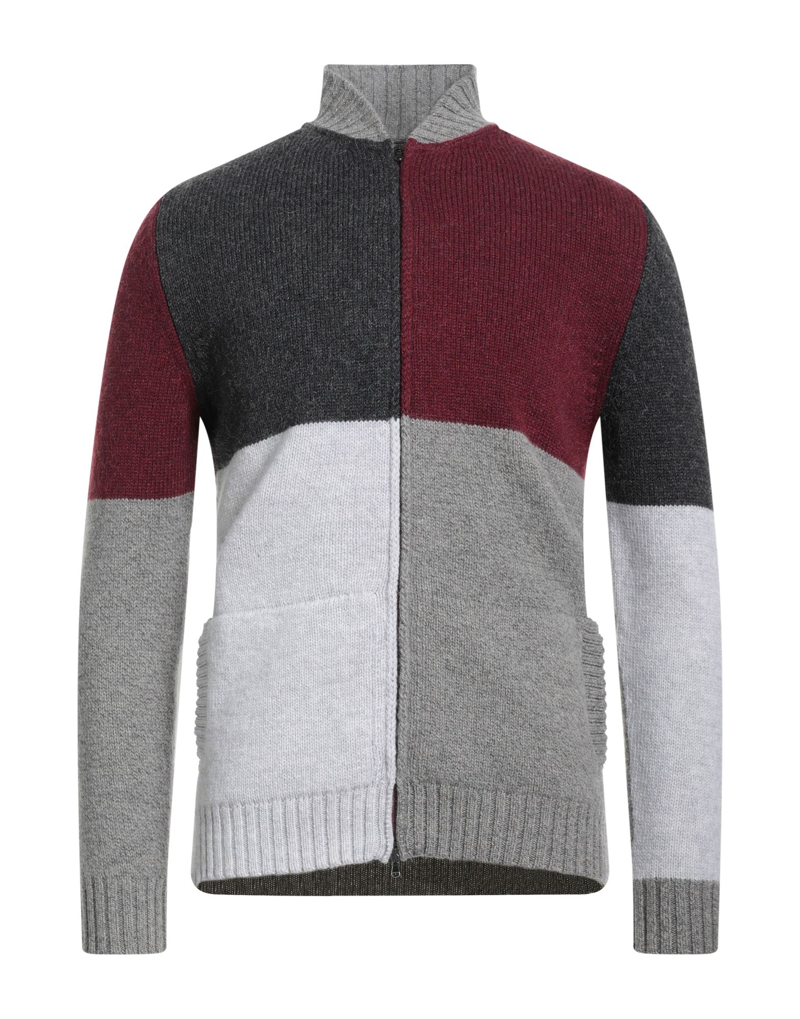 H953 Strickjacke Herren Bordeaux von H953