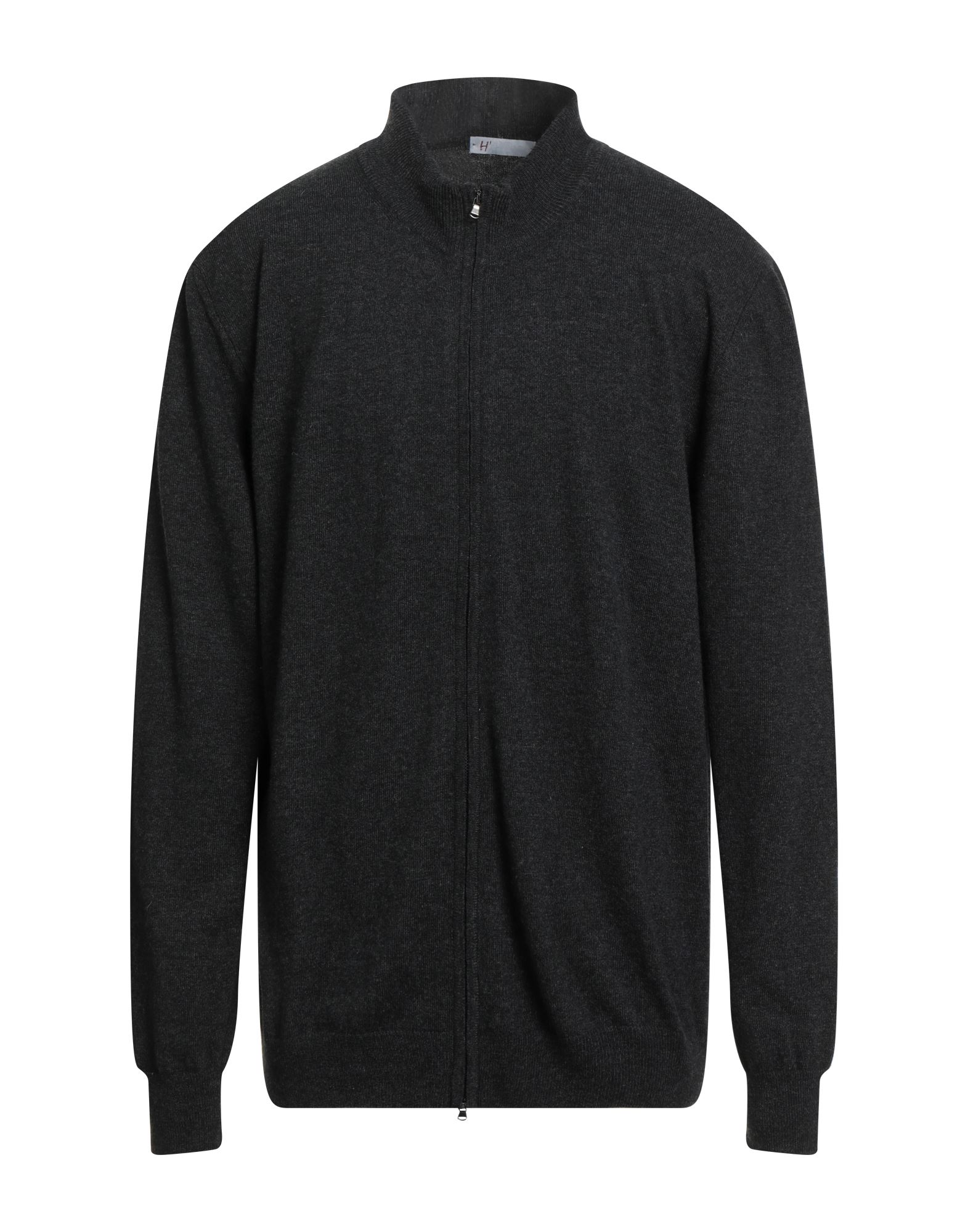 H953 Strickjacke Herren Braungrau von H953