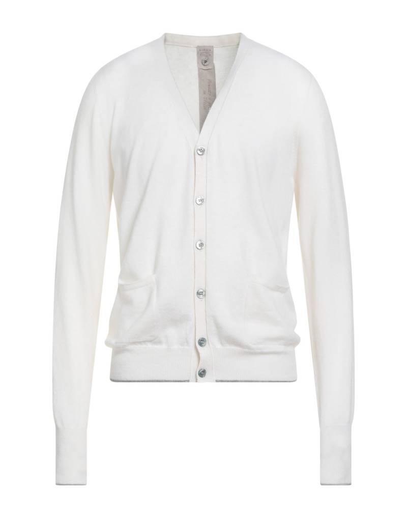 H953 Strickjacke Herren Elfenbein von H953