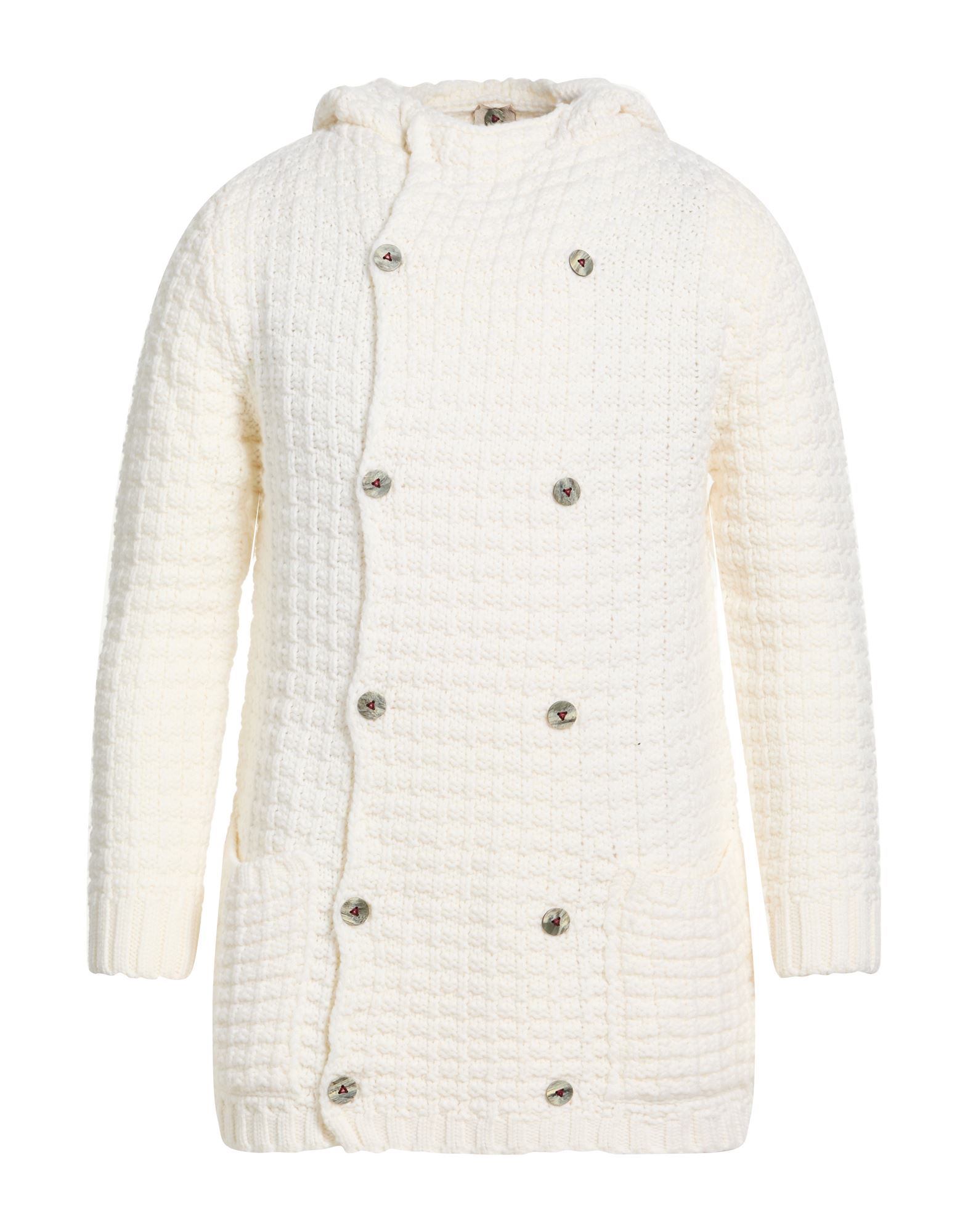 H953 Strickjacke Herren Elfenbein von H953