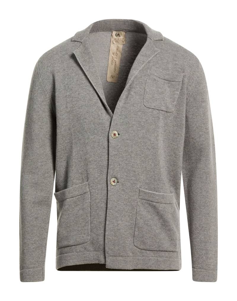 H953 Strickjacke Herren Grau von H953