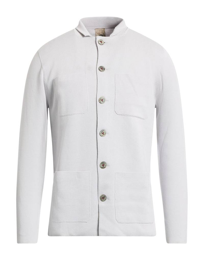 H953 Strickjacke Herren Hellgrau von H953
