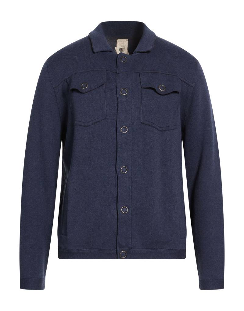 H953 Strickjacke Herren Nachtblau von H953