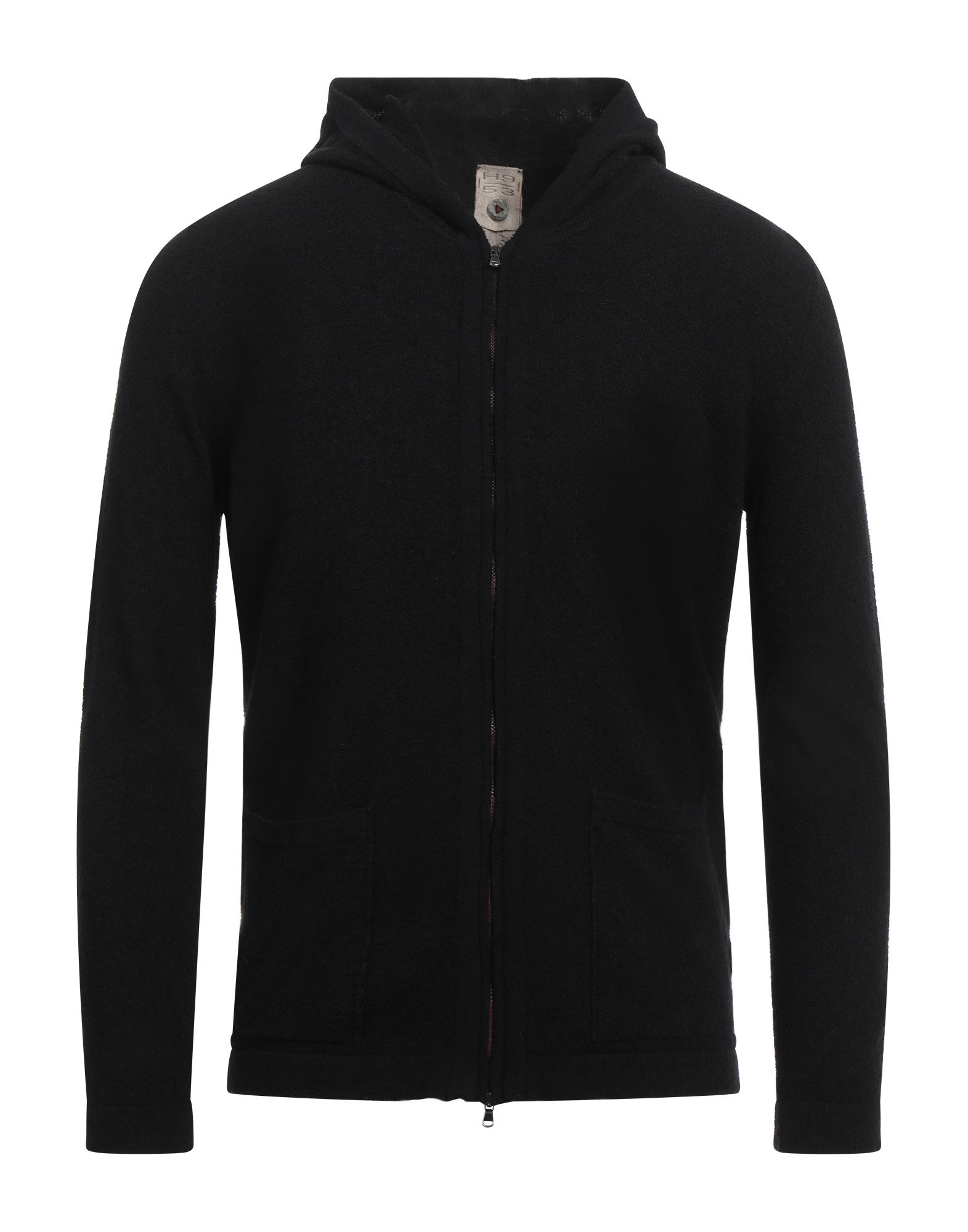 H953 Strickjacke Herren Schwarz von H953