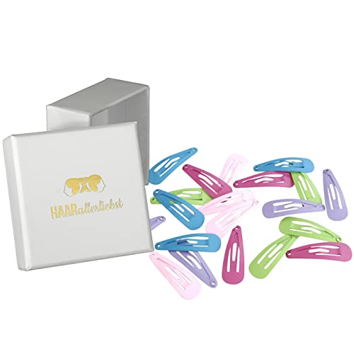 20 Stück HAARallerliebst Haarspangen Baby Mädchen Haarklammern 3cm Haarspange von HAARallerliebst