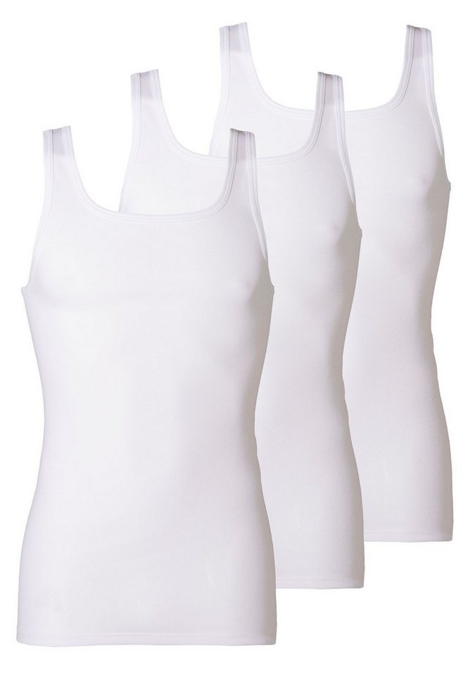 HAASIS Bodywear 1919 Achselhemd Herren Unterhemd 77310011-L (Packung, 3-St., 3er Pack) Seidig weiches Unterhemd, Rundhals von HAASIS Bodywear 1919