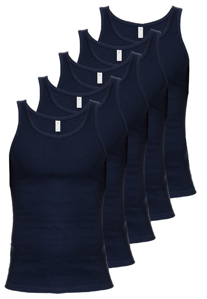 HAASIS Bodywear 1919 Achselhemd Herren Unterhemd 77504011-L (Packung, 5-St., 5er Pack) klassisches Unterhemd, Rundhals von HAASIS Bodywear 1919