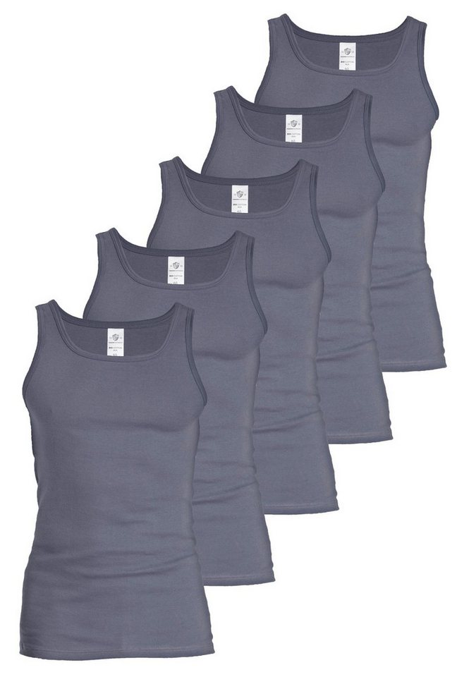 HAASIS Bodywear 1919 Achselhemd Herren Unterhemd 77505011-L (Packung, 5-St., 5er Pack) klassisches Unterhemd, Rundhals von HAASIS Bodywear 1919