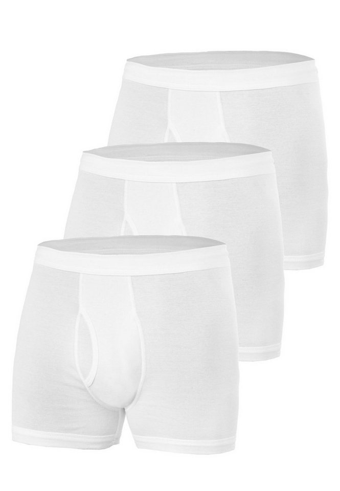 HAASIS Bodywear 1919 Retro Pants Herren Pants 77301043-weiß (Packung, 3-St., 3er Pack) klasischer Pants, Weichbund, m. Eingriff von HAASIS Bodywear 1919