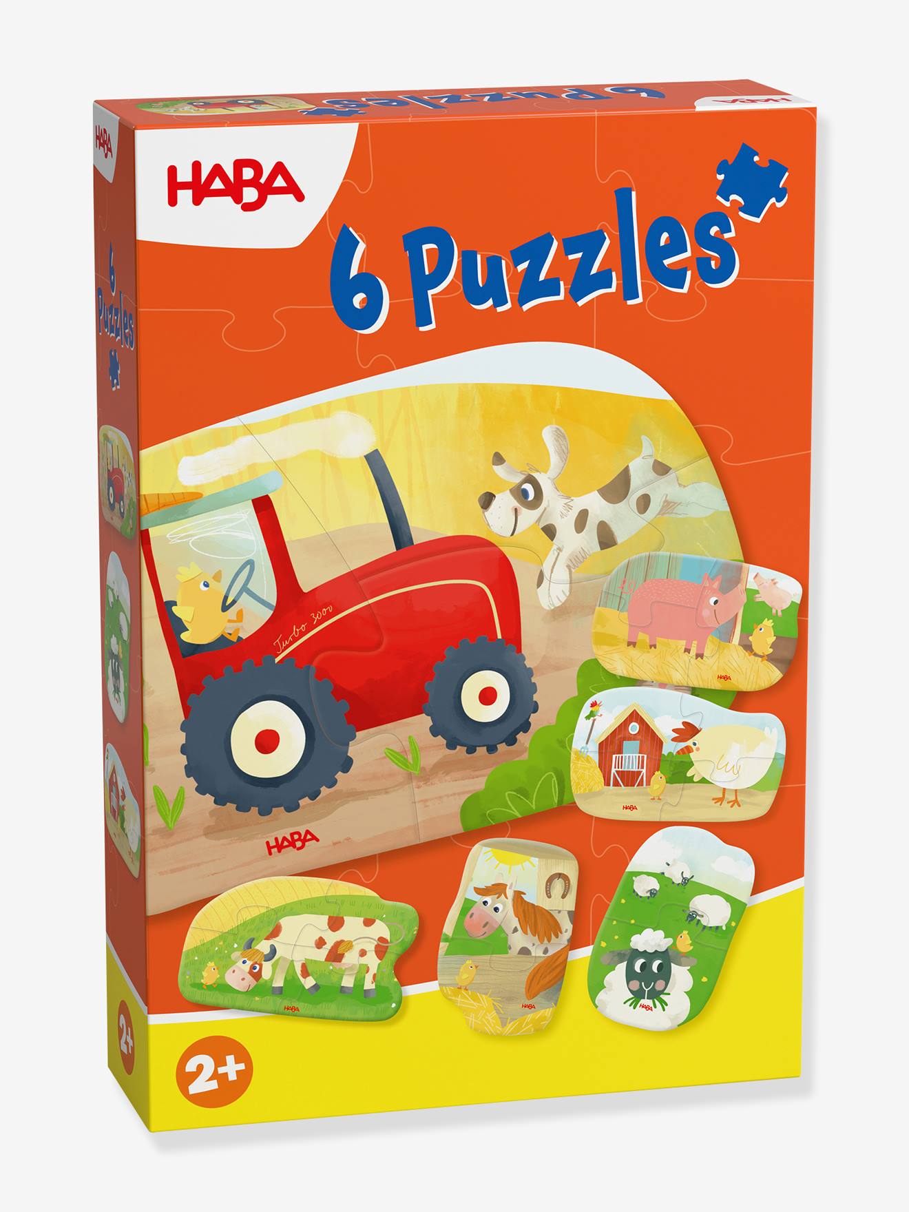 6 erste Puzzles BAUERNHOF Kinder HABA von HABA