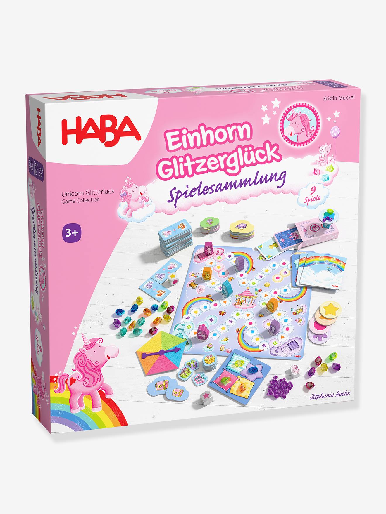 Einhorn GLITZERGLÜCK – Spielesammlung Kinder HABA von HABA