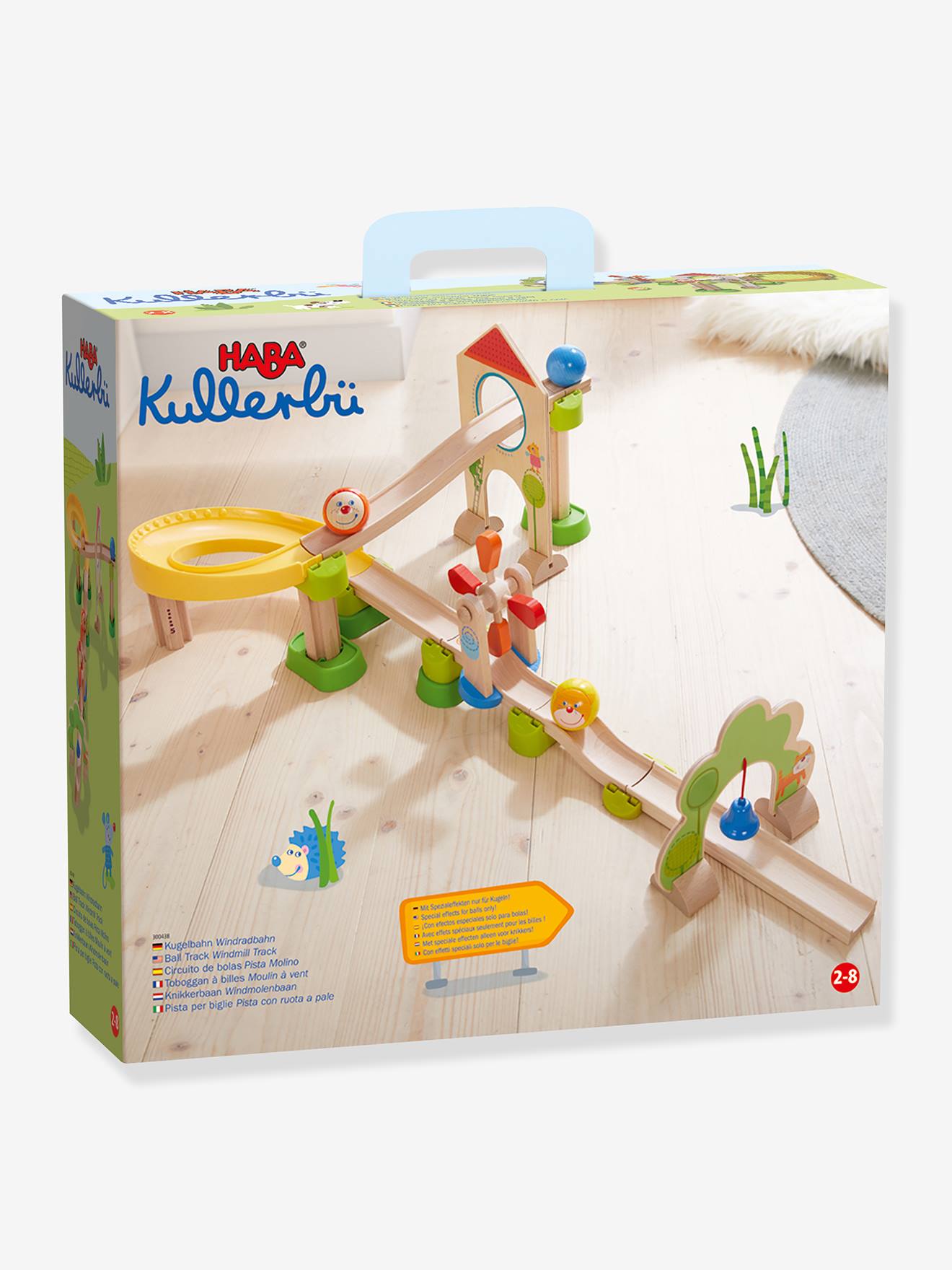 Kinder Kuahn Kullerbü Windradbahn HABA von HABA