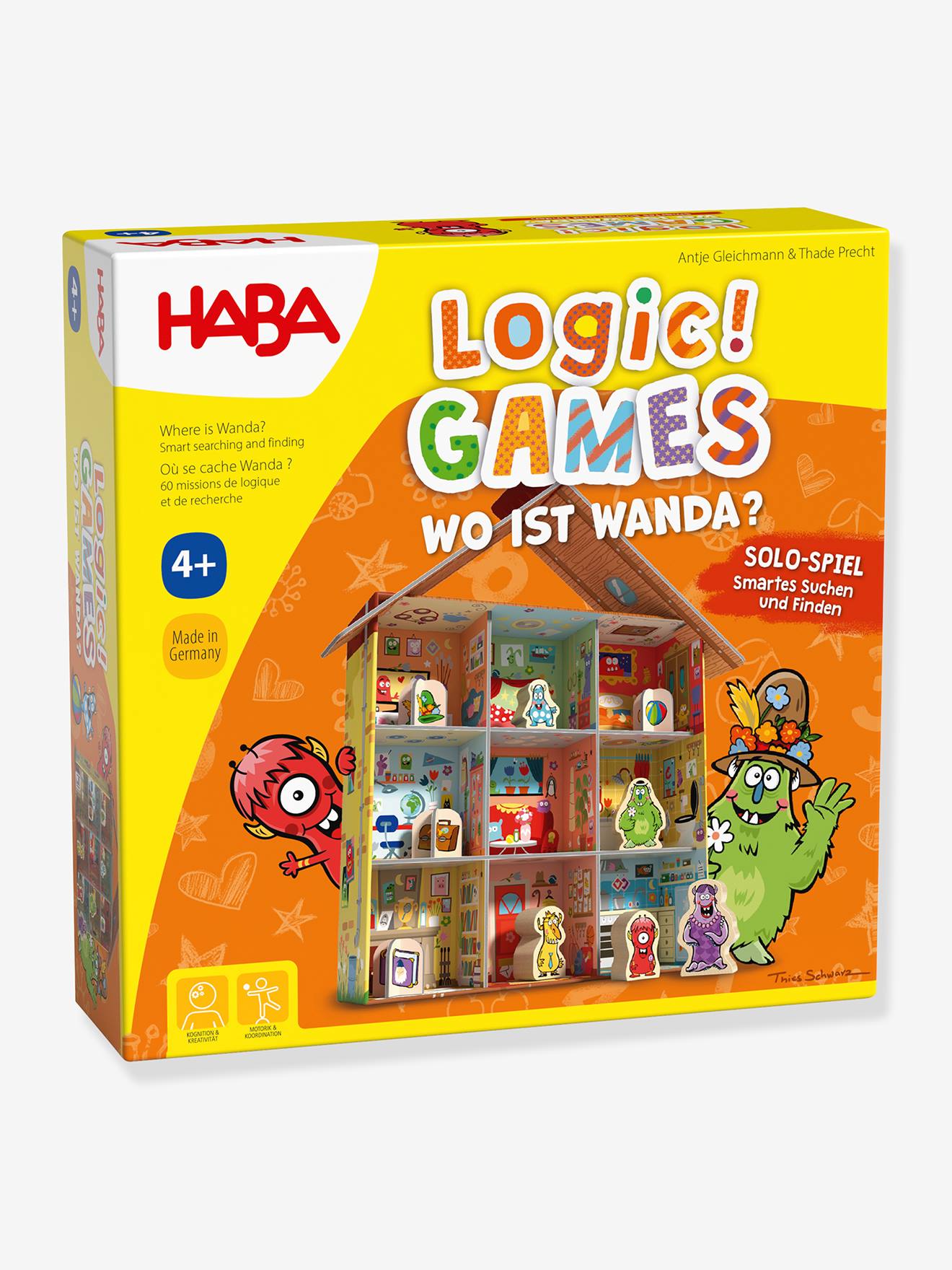 Kinder Logikspiel Logic! GAMES - Wo ist Wanda? HABA von HABA